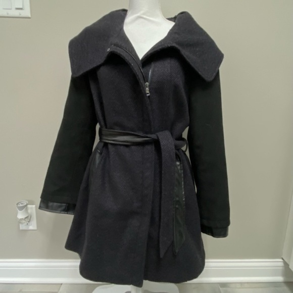 Nicole Miller Shawl Collar Coat - Picture 1 of 10